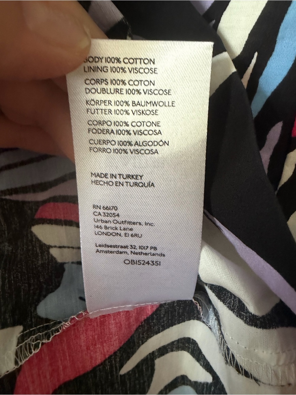 ANTHROPOLOGIE MAEVE ONE SHOULDER PRINTED MIDI DRESS NWT SIZE 12 - Picture 14 of 16